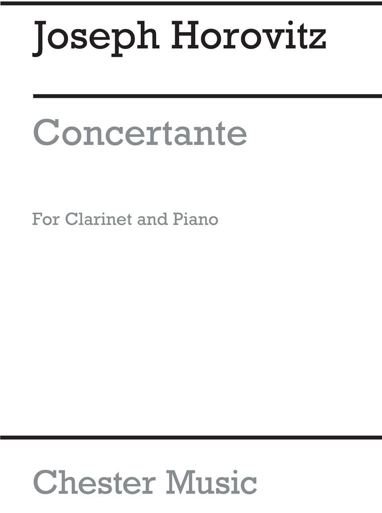 Concertante (Clarinet/Piano)